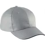 KP153-Sapca-din-bumbac-6-panele-SANDWICH-PEAK-Light-GreyDark-Grey