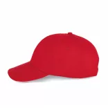 KP153-Sapca-din-bumbac-6-panele-SANDWICH-PEAK-RedWhite