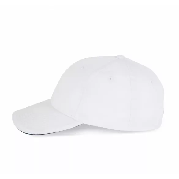 KP153-Sapca-din-bumbac-6-panele-SANDWICH-PEAK-WhiteNavy