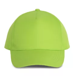 KP157 - Sapca - 6 panele - POLYESTER - [Lime]