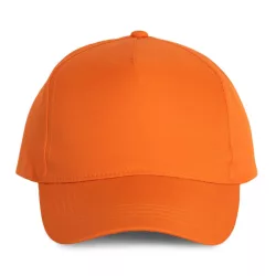 KP157 - Sapca - 6 panele - POLYESTER - [Orange]