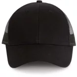 kp158 - Sapca - 6 panele - TRUCKER - [Black/Black]