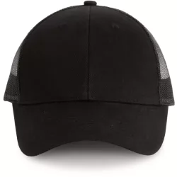 kp158 - Sapca - 6 panele - TRUCKER - [Black/Black]