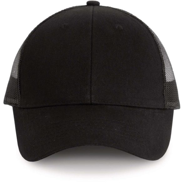 kp158 - Sapca - 6 panele - TRUCKER - [Black/Black]