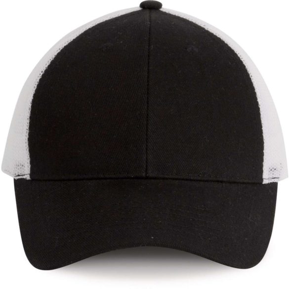kp158 - Sapca - 6 panele - TRUCKER - [Black/White]