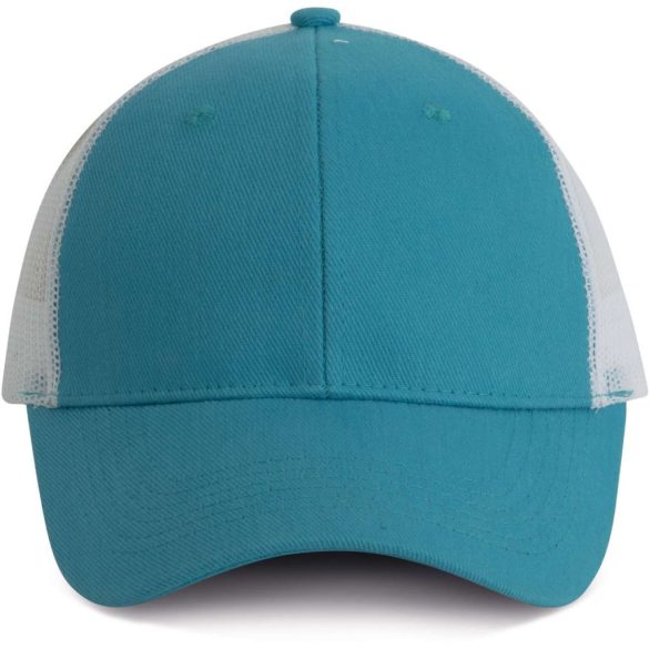 kp158 - Sapca - 6 panele - TRUCKER - [Surf Blue/White]