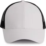 kp158 - Sapca - 6 panele - TRUCKER - [White/Black]