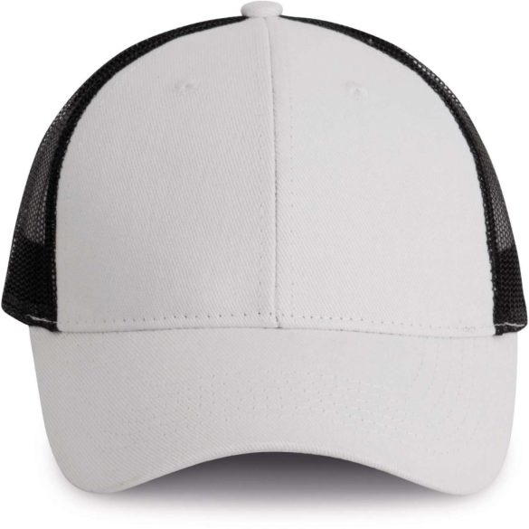 kp158 - Sapca - 6 panele - TRUCKER - [White/Black]