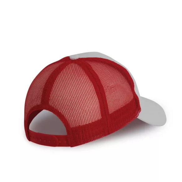 kp158 - Sapca - 6 panele - TRUCKER - [White/Black]