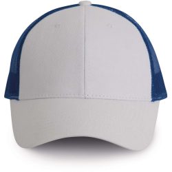 kp158 - Sapca - 6 panele - TRUCKER - [White/Royal Blue]