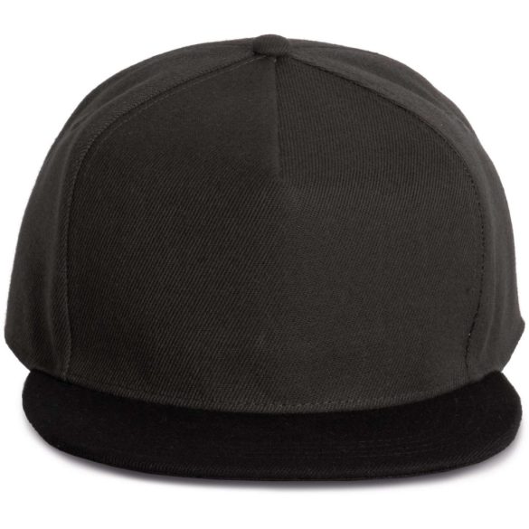 kp159 - Sapca - 5 panele - SNAPBACK - [Dark Grey/Black]