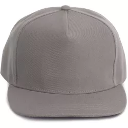   kp159 - Sapca - 5 panele - SNAPBACK - [Light Grey/Light Grey]