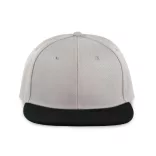 kp160 - Sapca - 6 panele - SNAPBACK - [Dark Grey/Dark Grey]