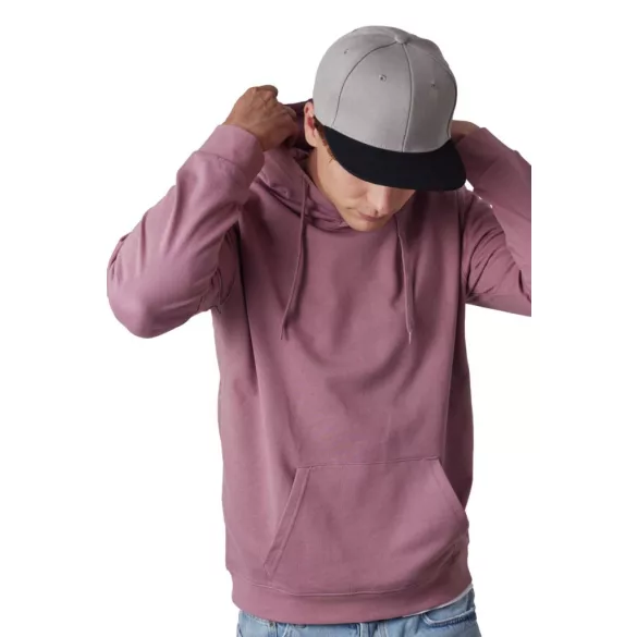 kp160 - Sapca - 6 panele - SNAPBACK - [Light Grey/Black]