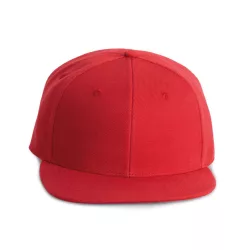 kp160 - Sapca - 6 panele - SNAPBACK - [Red/Red]
