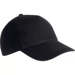 KP162-Sapca-din-bumbac-5-panele-HEAVY-COTTON-Black