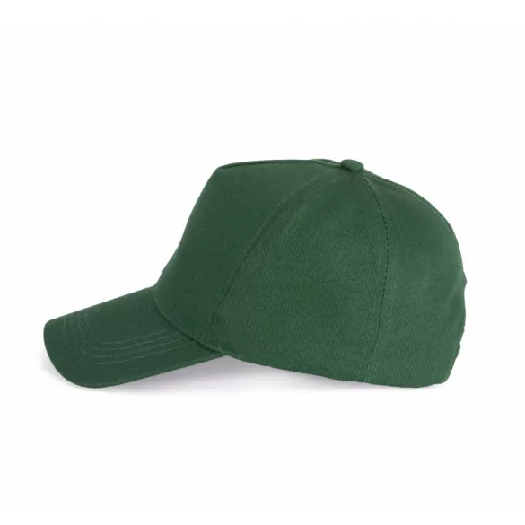 KP162-Sapca-din-bumbac-5-panele-HEAVY-COTTON-Forest-Green