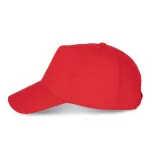 KP162-Sapca-din-bumbac-5-panele-HEAVY-COTTON-Red