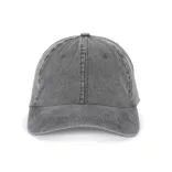 KP165 - Sapca din bumbac - 6 panele - VINTAGE - [Storm Grey Washed]