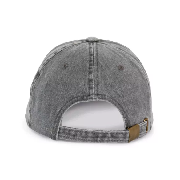 KP165 - Sapca din bumbac - 6 panele - VINTAGE - [Storm Grey Washed]