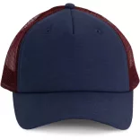 kp170 - Sapca - 5 panele - TRUCKER - [Indigo/Indigo/Wine]