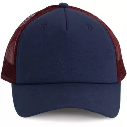 kp170 - Sapca - 5 panele - TRUCKER - [Indigo/Indigo/Wine]