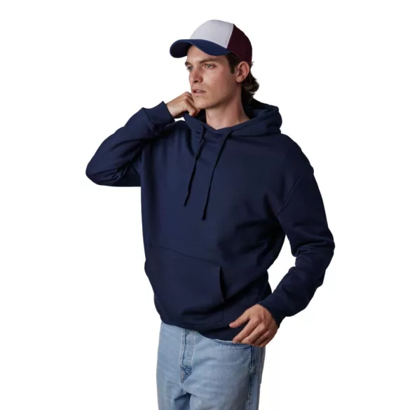 kp170 - Sapca - 5 panele - TRUCKER - [White/Indigo/Wine]