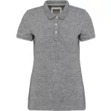 kv2207-Tricou-polo-adult-dama-KARIBAN-VINTAGE-Slub-Grey-Heather