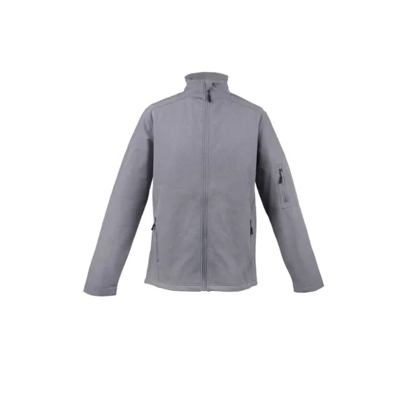 le800-Jacheta-softshell-de-barbat-Legend-Classic-3-Layer-Heather-Grey