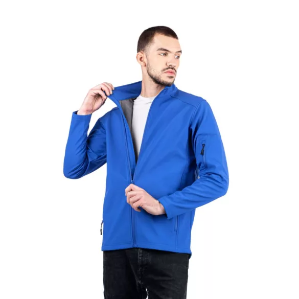 le800-Jacheta-softshell-de-barbat-Legend-Classic-3-Layer-Heather-Grey