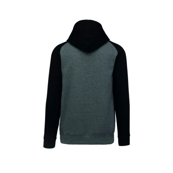 PA369-Hanorac-cu-gluga-barbati-ADULT-TWO-TONE-HOODED-SWEATSHIRT-Grey-H