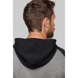 PA369-Hanorac-cu-gluga-barbati-ADULT-TWO-TONE-HOODED-SWEATSHIRT-Grey-H