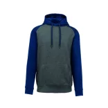 PA369-Hanorac-cu-gluga-barbati-ADULT-TWO-TONE-HOODED-SWEATSHIRT-Grey-H