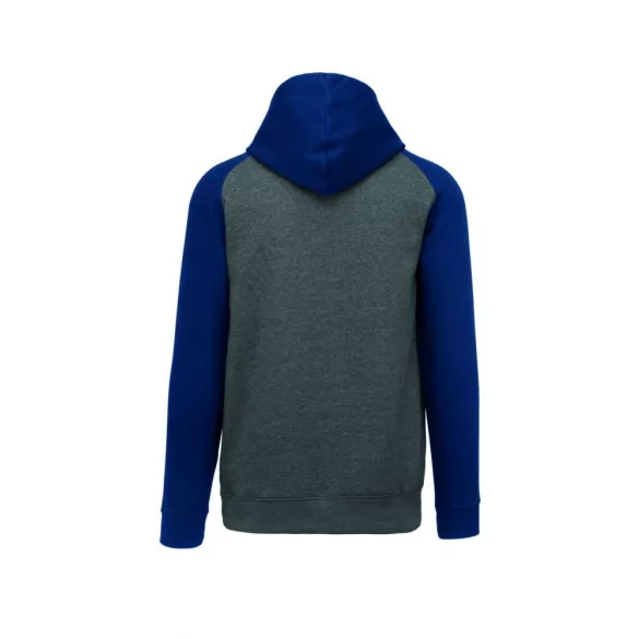 PA369-Hanorac-cu-gluga-barbati-ADULT-TWO-TONE-HOODED-SWEATSHIRT-Grey-H