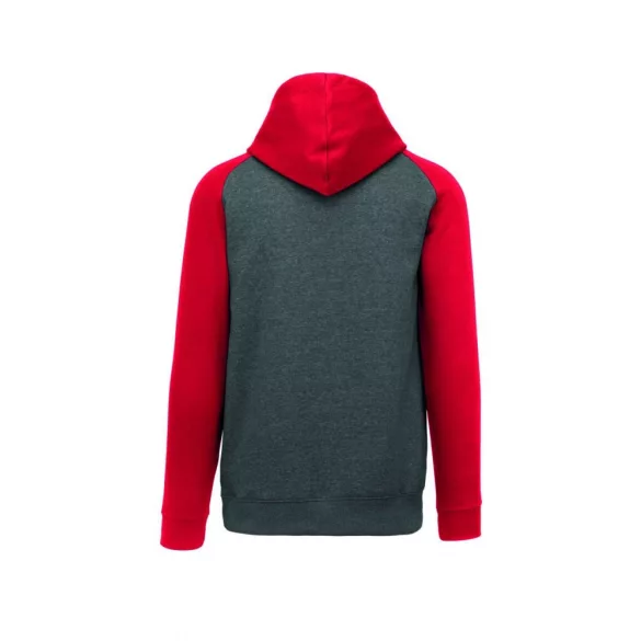 PA369-Hanorac-cu-gluga-barbati-ADULT-TWO-TONE-HOODED-SWEATSHIRT-Grey-H