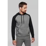 PA369-Hanorac-cu-gluga-barbati-ADULT-TWO-TONE-HOODED-SWEATSHIRT-Grey-H