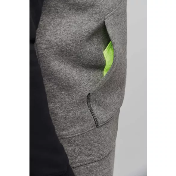 PA369-Hanorac-cu-gluga-barbati-ADULT-TWO-TONE-HOODED-SWEATSHIRT-Grey-H