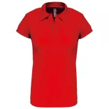 pa483 - Tricou polo adult dama - PROACT COOL PLUS [Red]