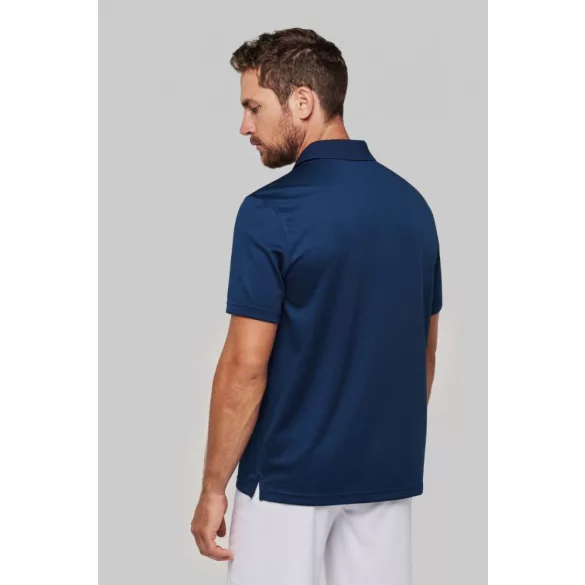 pa493-Tricou-polo-adult-barbat-PROACT-POLYESTER-Sporty-Red-White