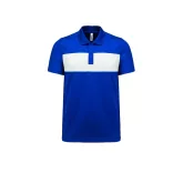 pa493-Tricou-polo-adult-barbat-PROACT-POLYESTER-Sporty-Royal-Blue-Whit