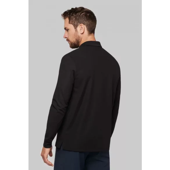 pa495-Tricou-polo-cu-maneca-lunga-adult-barbat-PROACT-COOL-PLUS-Sporty