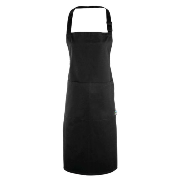 pr112 - Sort cu baveta din bumbac organic certified PREMIER - [Black]