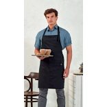 pr112 - Sort cu baveta din bumbac organic certified PREMIER - [Black]