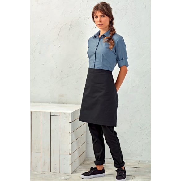 pr114 - Sort de brau din bumbac organic certified PREMIER - [Black]