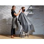 pr116 - Pelerina coafor impermeabila PREMIER - [Dark Grey]