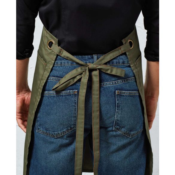 pr121 - Sort cu baveta organic cu cusaturi contrastante COLOURS COLLECTION - [Khaki/Brown]