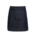 pr125 - Sort de brau cu cusatura de blug PREMIER - [Indigo Denim]