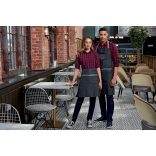 pr127 - Sort cu baveta si buzunar in 2 culori PREMIER - [Black Denim]