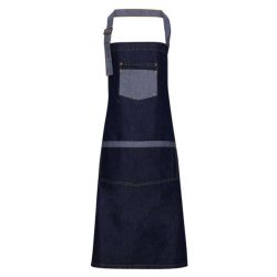   pr127 - Sort cu baveta si buzunar in 2 culori PREMIER - [Indigo Denim]