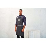 pr127 - Sort cu baveta si buzunar in 2 culori PREMIER - [Indigo Denim]